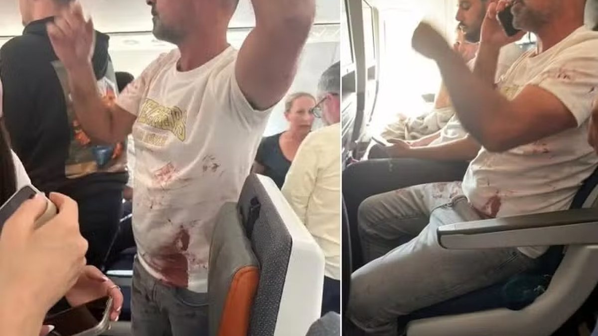 Copiloto tenta derrubar avião e esfaqueia piloto em voo com destino a Israel, diz governo\u003B avião despencou mais de 4 mil metros
