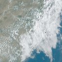Imagem de satélite disponibilizada nesta quinta-feira, 03 - Reprodução / cptec / inpe.br