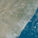 Imagem de satélite disponibilizada nesta segunda-feira, 07 - Reprodução / cptec / inpe.br