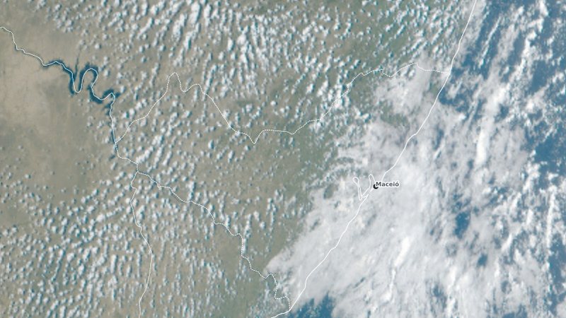 Vem chuva? Veja a previsão do tempo para Alagoas nesta quinta-feira (10)