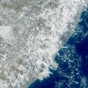 Imagem de satélite disponibilizada nesta segunda-feira, 28 - Reprodução / cptec / inpe.br
