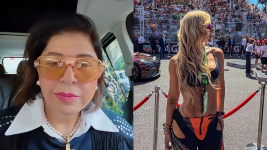 Roberta Miranda usa IA com look de Virginia e influenciadora reage