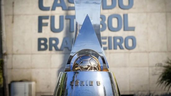 Imagem da taça da Série B do Campeonato BrasileiroCBF