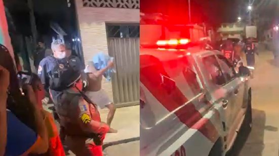 Imagem Mesmo baleado, homem corre para escapar de execução e se esconde em beco no Petrópolis