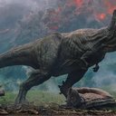 Imagem ilustrativa do tiranossauro na franquia cinematográfica 'Jurassic Park' - Divulgação / Universal Pictures