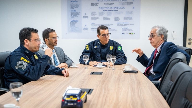 TRE/AL e PRF discutem ações de segurança para as Eleições 2026