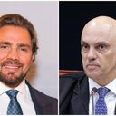 Daniel Vorcaro, dono do banco Master, e Alexandre de Moraes, ministro do STF - Reprodução/Rosinei Coutinho/STF