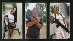 Mensagens, fotos e vídeos obtidos pela polícia indicam proximidade de família de religiosos com integrantes do crime organizado em Mato Grosso. - Foto: Reprodução