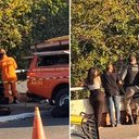 Adolescente cai em ribanceira e Corpo de Bombeiros mobiliza equipe para resgate no Pilar - Reprodução / Instagram