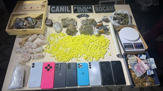 Homem é preso com quase 400 pinos de cocaína e meio quilo de maconha e crack