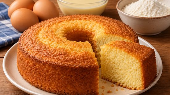 Veja a receita de bolo mais fácil do mundo