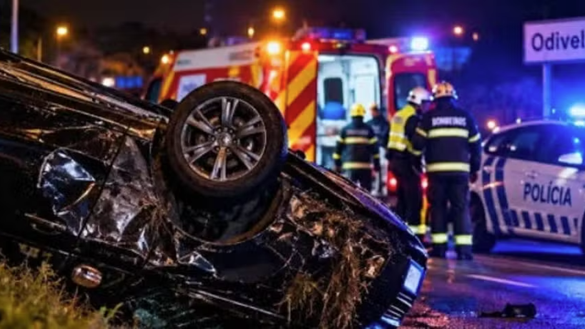 Brasileira morre em acidente de carro na região metropolitana de Lisboa