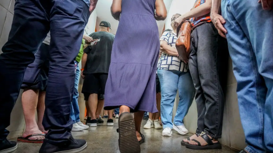 Samu declarou o óbito ainda no local de votação - Foto: Agência Brasil