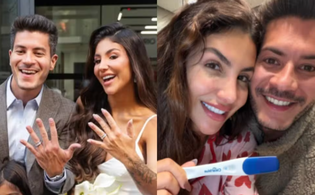 Jheny Santucci anuncia separação de Arthur Aguiar após 3 meses de casamento