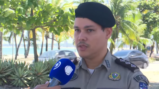 Capitão da Guia, subcomandante da Polícia Militar, informou que as tentativas de homicídio ocorreram no dia 5 de setembro. - Foto: Reprodução/TV Pajuçara