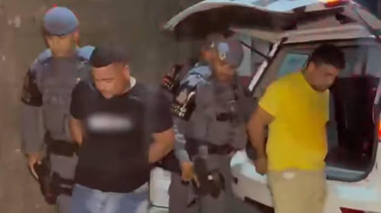 Os presos responderão por estupro de vulnerável e cárcere privado - Foto: Reprodução