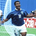 Copa do Mundo, 1994: Romário, da Seleção Brasileira, comemora seu gol na vitória da Seleção Brasileira contra a Seleção da Holanda, por 3 a 2, em jogo válido pela Copa do Mundo de 1994, no Estádio Cotton Bowl, em Dallas - Ormuzd Alves / (F) Folhapress
