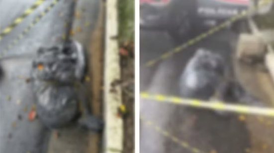 Corpo é encontrado no dia 5 de setembro completamente ensacado e amarrado em rua do Jabaquara, Zona Sul de São Paulo - Reprodução / Redes sociais