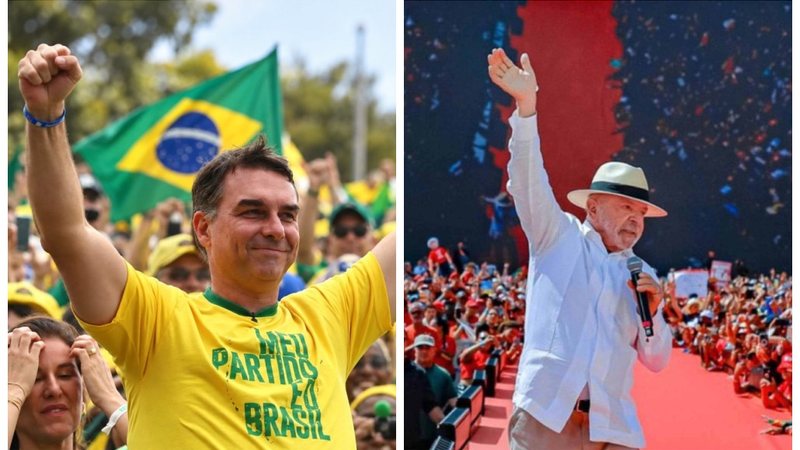 Flávio Bolsonaro e Lula vão para o segundo turno