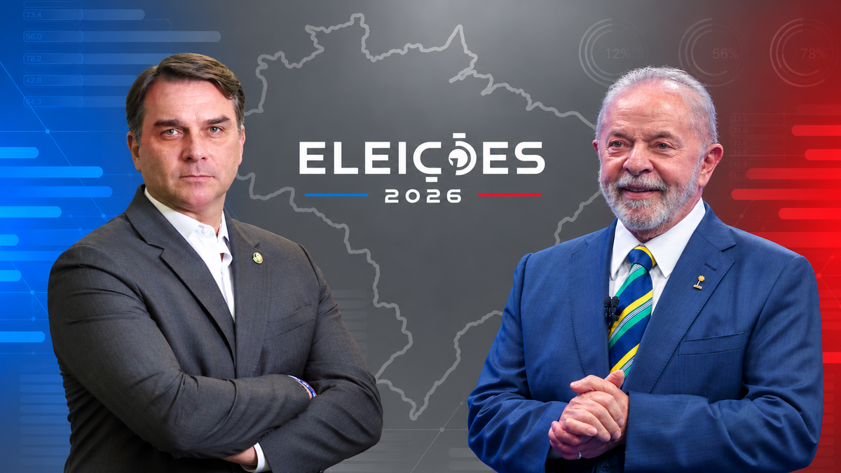 Flávio Bolsonaro e Lula se enfrentam hoje no segundo turno das Eleições 2026