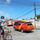 Ocorrência mobilizou militares do Corpo de Bombeiros - Reprodução / Redes sociais