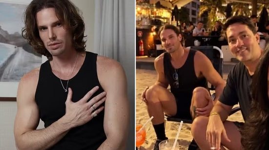 Jonatas Faro posta foto com namorado após revelar bissexualidade e sair de \u0027A Fazenda\u0027