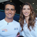 Marina JHC foi votar acompanhada do marido, JHC, candidato ao governo de Alagoas - Paulo Victor Malta / TNH1