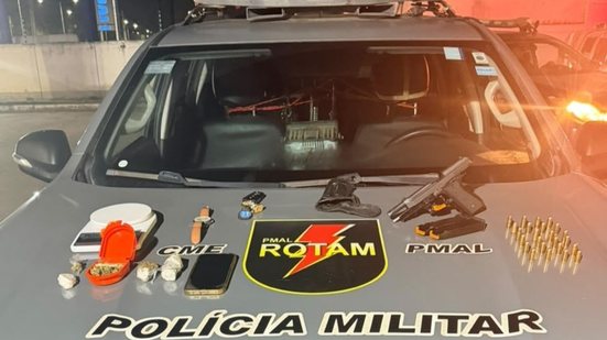 PM apreende drogas e arma de fogo em ocorrências em Maceió e Arapiraca - Ascom PMAL