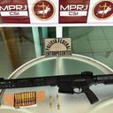 PM e três ex-agentes são presos pela PF sob suspeita de abastecer o TCP, no Rio, com fuzis e pistolas - Divulgação / MPRJ