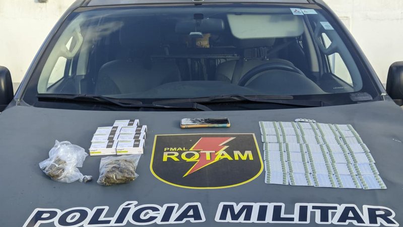 Polícia Militar de Alagoas registra prisões por tráfico de drogas em Maceió