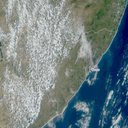 Imagem de satélite disponibilizada nesta terça-feira, 27 - Reprodução / cptec / inpe.br