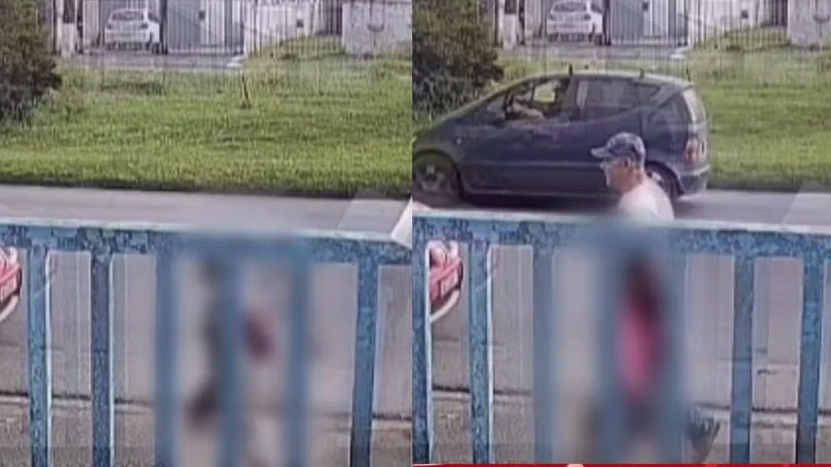 Criança faz sinal universal de pedido de socorro e homem é preso por tentativa de estupro de vulnerável