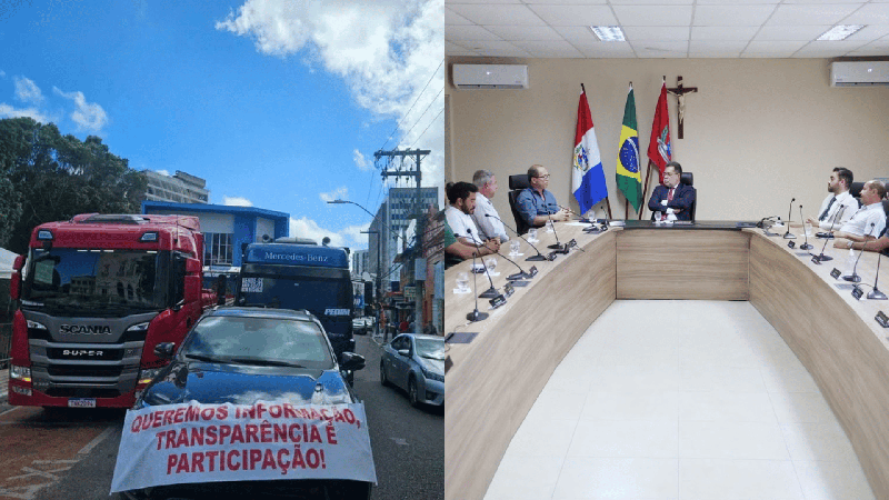 Após protesto, permissionários do Ceasa se reúnem com procurador-geral de Justiça