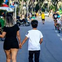 Imagem de arquivo da Rua Fechada na orla da Ponta Verde - Ascom Semsc