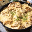 Filé de frango ao molho de mostarda (Imagem: Elena Hramova | Shutterstock)