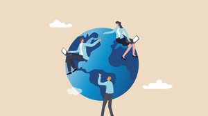 É possível trabalhar em empresas no exterior sem deixar o seu país de origem (Imagem: eamesBot | Shutterstock)