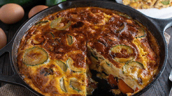 Frittata de abobrinha (Imagem: Angelika Heine | Shutterstock)