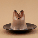 Pudim "jiggly cat" de café e chocolate (Imagem: AB-7272 | Shutterstock)