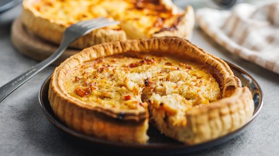 Quiche de frango com cottage (Imagem: Jiri Hera | Shutterstock)