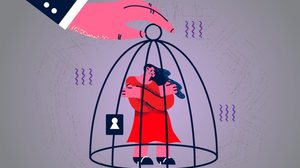 Sair de um relacionamento abusivo requer coragem para quebrar padrões (Imagem: Alphavector | Shutterstock)