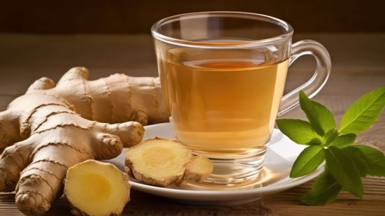 Chá verde termogênico com gengibre e limão (Imagem: Creative World By Zain | Shutterstock)