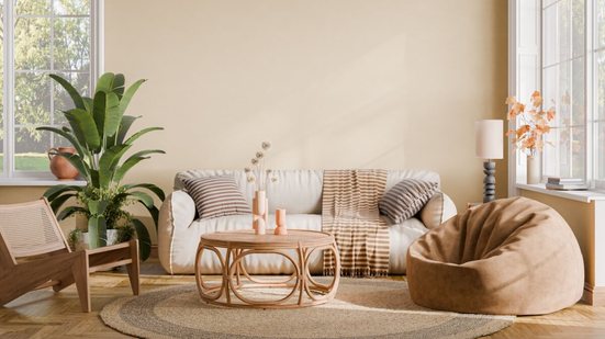 Inserir plantas ao projeto arquitetônico transforma o visual do lar e a experiência de viver nele (Imagem: Laci_10 | Shutterstock)