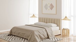 A cabeceira assume um papel crucial na decoração e no aconchego do quarto (Imagem: gamespirit | Shutterstock)