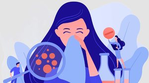 Perfumes liberam substâncias químicas que desencadeiam reações irritativas em pessoas sensíveis (Imagem: Net Vector | Shutterstock)