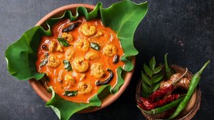Camarão com manga ao curry (Imagem: Santhosh Varghese | Shutterstock)