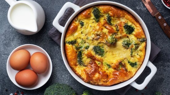 Omelete de brócolis (Imagem: Elenglush | Shutterstock)