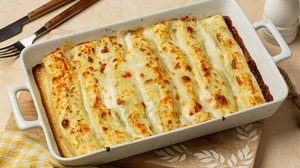 Canelone recheado com abóbora e queijo (Imagem: OlgaBombologna | Shutterstock)