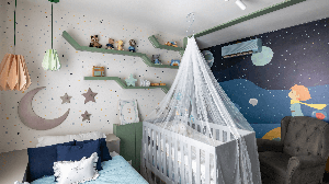 Cada elemento do quarto infantil deve ser pensado para acompanhar o crescimento da criança (Projeto: VilaVille Arquitetura e Interiores | Imagem: Favaro Jr.)