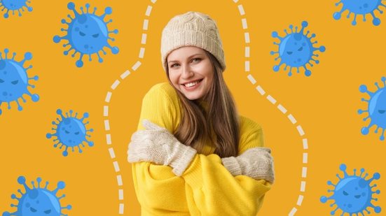 Uma alimentação equilibrada ajuda a manter a imunidade no inverno (Imagem: Pixel-Shot | Shutterstock)