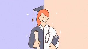 A decisão sobre como financiar o curso de medicina precisa fazer parte de um planejamento de longo prazo (Imagem: Alphavector | Shutterstock)